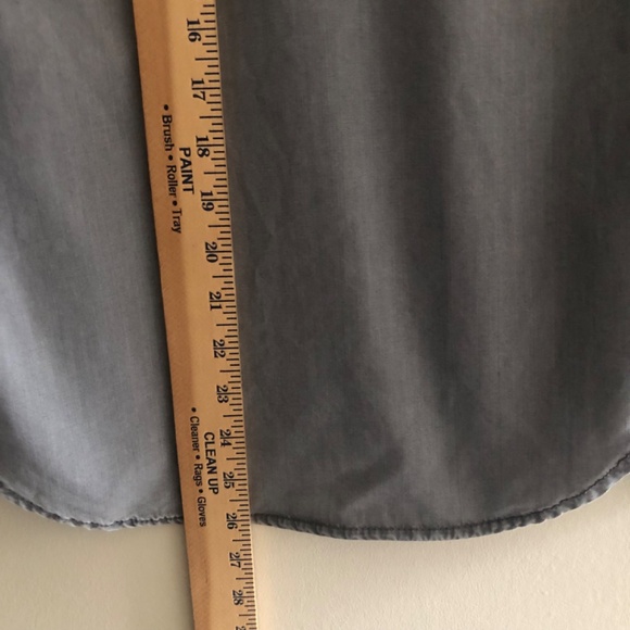 GAP 1969 Stone Washed Western Style Button Down Top - Picture 7 of 11